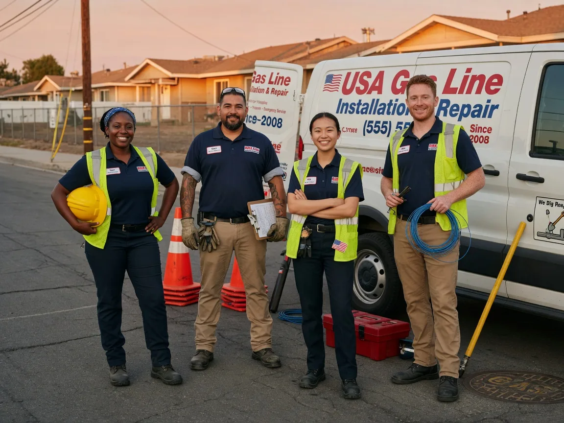 Gas Line Installation company in Prince Frederick, MD